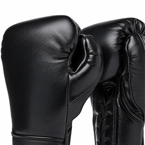 <b>Top</b> Quality Custom Made Boxing Gloves Genuine Cowhide Leather Anti-UV Full Finger Moisture Wicking Breathable For Adult - Product Image 1