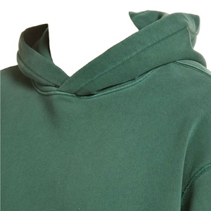 Sudadera con Capucha de Forro Polar Liso para Hombre, Venta al por Mayor OEM, Poliéster/Algodón, Secado Rápido y Transpirable - Product Image 4
