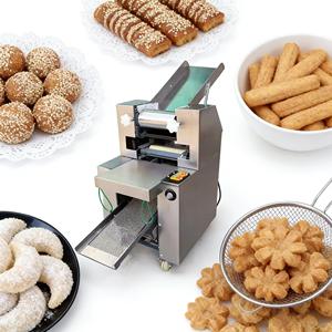 HJ-CM036 Macchina Automatica in Acciaio Inox per Taglio Chin Chin e Grissini, 200kg/h, Attrezzatura per Lavorazione Snack a Basso Consumo Energetico - Product Image 2