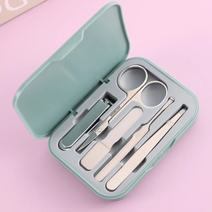 BAFA SURGICAL INSTRUMENTS SNI-NN-463 Portable Stainless Steel Manicure Set-Nail Clippers Scissors <b>Ear</b> <b>Pick</b> Thick Nails Care Wide - Product Image 5