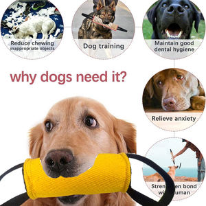 Almohada de Lona Ecológica para Perros, Juguete Interactivo para Morder, Entrenar y Jugar, Venta al Por Mayor OEM - Product Image 4