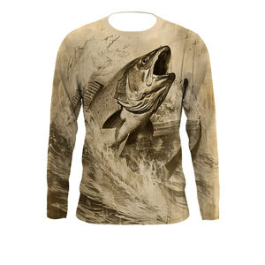 Camisa de Pesca para Hombre, Elegante y de Alto Rendimiento, Transpirable, Cómoda, de Primera Calidad, Fácil de Lavar, Gran Venta - Product Image 1