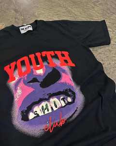 เสื้อยืดโอเวอร์ไซส์ลายกราฟิก ผ้าคอตตอน 100% สตรีทแวร์ พิมพ์ลาย DTG ทรงบ็อกซี่ ไหล่ตก ยูนิเซ็กซ์ รับผลิตแบบ OEM ODM - Product Image 5