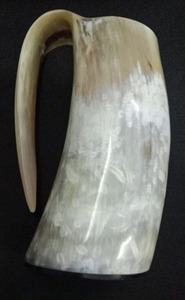 Jarra de Cuerno Medieval Ecológica Auténtica de Alta Calidad para Hidromiel/Ale, Gran Capacidad, Portátil, para Regalos y Exportación - Product Image 6