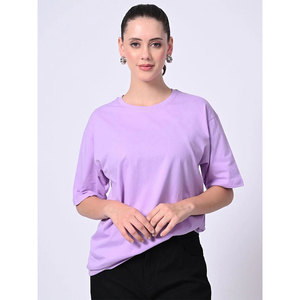 Camiseta Básica Lisa de Moda, Manga Corta, Unisex, Cuello Redondo, Ropa en Blanco, Colores y Tallas Personalizables, Fabricante OEM ODM - Product Image 6