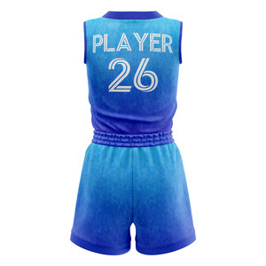 Maillot de basketball pour femme à marque privée, logo personnalisé, sans manches, léger, respirant, vêtement d'équipe sublimé - Product Image 6