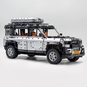 1:8 Off Road SUV Building <b>Block</b> Set 5268PCS Technical 4x4 Adventure Vehicle Model Compatible With Lego Bricks - Product Image 6