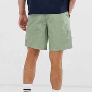 Nouveauté 2023 : Short cargo d'été pour homme, taille élastique, coupe ample, style décontracté, 100% coton, motif uni, séchage rapide, respirant, longueur genou - Product Image 5