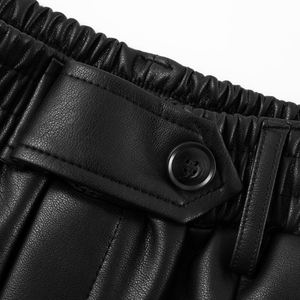 Shorts de Cuero Genuino para Mujer, Corte Ajustado, Cintura Media, Ecológicos, Casuales para Exteriores, Personalizables con Logotipo - Product Image 2