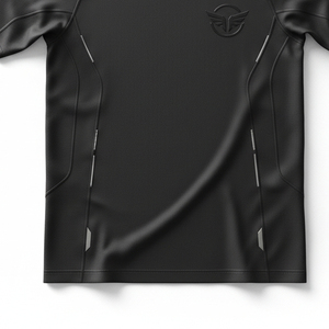 T-shirt de sport rafraîchissant en tissu à sensation froide, dissipation de la chaleur, technologie de refroidissement instantané, idéal pour l'entraînement estival et le fitness - Product Image 3