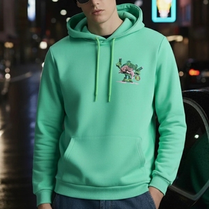 Sudadera Casual con Estampado de Sombrero de Vaquero para Hombre y Mujer, en Todos los Colores, 100% Poliéster, Tejido de Punto, Sudadera de Moda Otoñal - Product Image 1