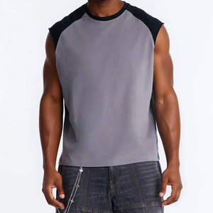 Custom Reglan Sleeveless Design Custom Multi Color Casual Wear <b>Cropped</b> Regular Fit Streetwear Eco-Friendly Jersey Tank <b>Top</b> - Product Image 6