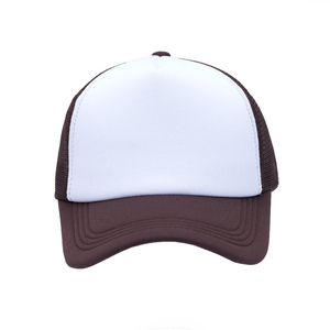Women Men 5 Panels 3D Embroidery Custom Logo Printing Foam Mesh Trucker Hat - Product Image 1