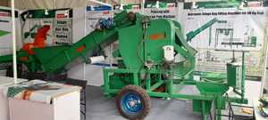 เครื่องอัดฟางก้อนกลมสีเขียว สำหรับฟางข้าว หญ้า ข้าวโพด ใช้ในฟาร์ม - Product Image 2