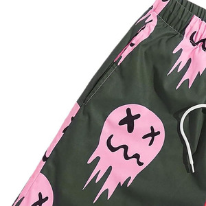 Pantalones Cortos Deportivos Personalizados para Hombre, Diseño Sólido, Cierre con Cordón, Transpirables, de Secado Rápido, Estilo Urbano, Cintura Media, Hechos en Pakistán, Transferencia Térmica - Product Image 6