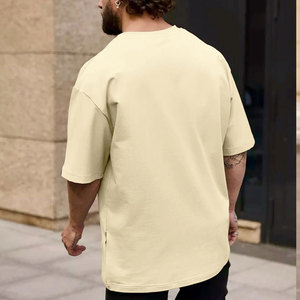 Camisetas ligeras de manga corta hechas en fábrica, ropa estampada para hombre, camisetas de alta calidad a la moda para hombre - Product Image 3