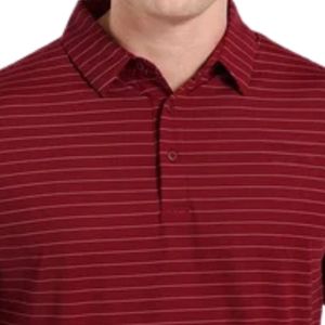 <b>Classic</b> Stripe Polo Shirt Casual Short Sleeve Striped Polo Top Breathable Cotton Blend Fabric Everyday Smart Casual Wear OEM ODM - Product Image 3