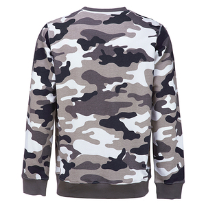 Sweat-shirt polaire 100 % coton pour homme, col ras du cou, imprimé personnalisé, écologique, coupe-vent, respirant, épais, épaules tombantes - Product Image 1