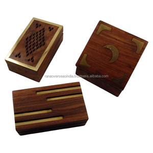 Caja de piedra de Chakra de madera de alta calidad más vendida con tapa Opciones al por mayor en varios estilos y tamaños a precios razonables - Product Image 6