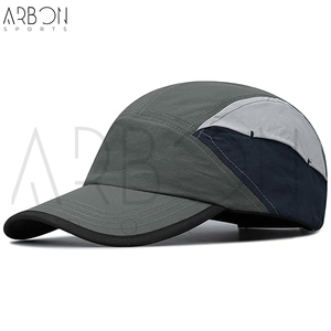 Casquettes 5 panneaux en tissu de coton doux, léger et respirant, personnalisables, nouveau produit tendance de qualité supérieure, prix de gros - Product Image 3