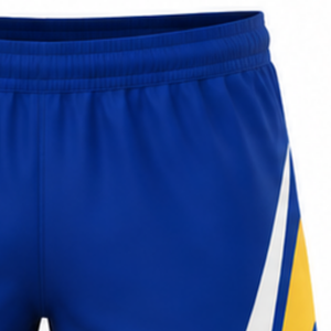 Blue <b>Yellow</b> Volleyball <b>Shorts</b> Athletic Team Sports Bottoms Match Uniform Training Wear Lightweight Apparel For Players - Product Image 4