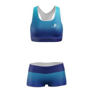 Conjunto Deportivo Ecológico para Mujer, Talla Grande, Sujetador Deportivo y Pantalones Cortos, Material Reciclado, Ropa Deportiva para Yoga, Fitness y Gimnasio - Product Image 5