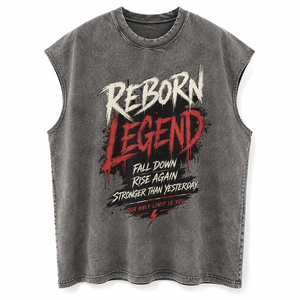 Wholesale Premium Quality Sleeveless <b>Tank</b> <b>Top</b> Neck <b>Black</b> Grey Casual Style Custom Branding Printed Acid Wash <b>Tank</b> <b>Tops</b> - Product Image 2