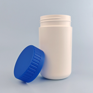 Botellas de Plástico Personalizables de Boca Ancha de 200 ml y 300 ml para Medicamentos, Cápsulas, Píldoras, Fabricadas con HDPE Ecológico - Product Image 5