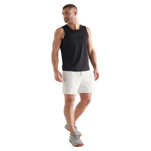 Camiseta sin mangas de algodón lavado de punto para hombre, corte ajustado, estilo deportivo, transpirable, anti-bolitas, ideal para entrenamiento y gimnasio. - Product Image 1