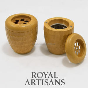 Ensemble de brûleurs arabes Bakhoor Mubkhar fabriqués à la main artisanat en bois diffuseur d'encens et d'aromathérapie pour la maison et l'hôtel - Product Image 2