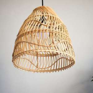 Handmade Bamboo <b>Rattan</b> Lampshade Perfect for Adding Natural Beauty and Warmth to Any Interior Design Project - Product Image 6