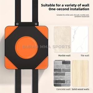 Cible de frappe murale pour entraînement de boxe, coussin de frappe pour coup de crosse, pour la maison et la salle de sport - Product Image 4