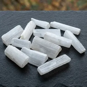 Selenita Natural en Bruto, Cristal de Selenita de Alta Calidad, Cristal de Yeso Natural, Proveedor Mayorista de Cristales Minerales - Product Image 3