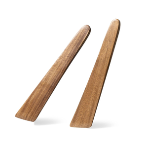 Espátula de cocina de madera de acacia natural al por mayor, resistente al calor, para hornear en casa, de Vietnam - Product Image 1