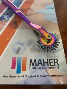 Juego de probadores de nervios sensoriales Wartenberg Neuro Pinwheel, 4 unidades (1, 3, 5, 7 cabezales) |   Herramientas de Diagnóstico de Acero Inoxidable con Diseño de Bandera de EE. UU. y Reino Unido, Garantía de 2 Años - Product Image 2