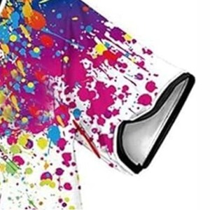 Camiseta de Béisbol Estilo Urbano - Camisa de Malla Casual Hip Hop - Prenda Deportiva Elegante con Botones para Hombre - Product Image 3