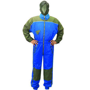 Overol de Trabajo para Hombre, Poliéster Azul Verde, Impermeable, Cierre Frontal con Cremallera, Manga Larga - Product Image 2