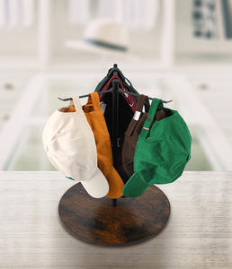 Expositor Giratorio 360° Ecológico de Metal para Gorras de Béisbol, Soporte para Sombreros, Embalaje de Cartón para Tiendas Minoristas - Product Image 6