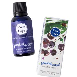 Plant Extract Sandalwood Essential Oil Promotes <b>Sleep</b> Making Candle Soap Perfume Factory Price Custom Label Bulk Orders - Product Image 1