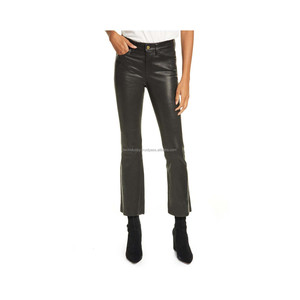 Pantalon d'hiver décontracté pour femme à taille haute 100% lin imperméable et écologique / Pantalon en lin véritable personnalisé / Pantalon de haute qualité - Product Image 1