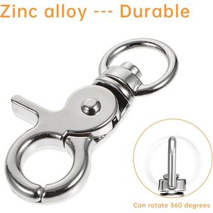 Ganchos de Seguridad Resistentes, 10 Piezas, 2.32 x 0.82, Cierres Metálicos, Clips para Correas, para Jaulas de Pájaros, Llaveros - Product Image 2