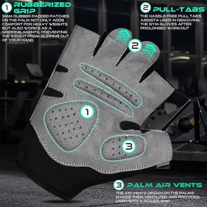 Gants de musculation OEM, gants de sport pour entraînement, gants de fitness personnalisés pour hommes et femmes, salle de sport - Product Image 5