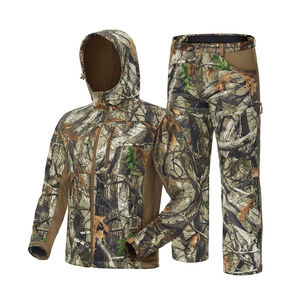 Combinaisons de chasse tendance personnalisées avec logo imprimé camouflage, en toile imperméable, coupe-vent et respirante, pantalons tactiques d'entraînement - Product Image 5