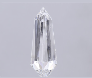 Diamantes Sueltos Blancos Cultivados en Laboratorio, Corte Elegante y Forma Única, Color E F, Claridad VS1, Forma de Cometa, Corte CVD, Certificado IGI - Product Image 1