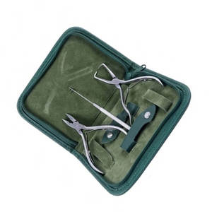 Hair Extension Pliers Kit Stainless Steel Crochet <b>Needle</b> Tools for Installation and Removal Green <b>Case</b> Best Professional - Product Image 4