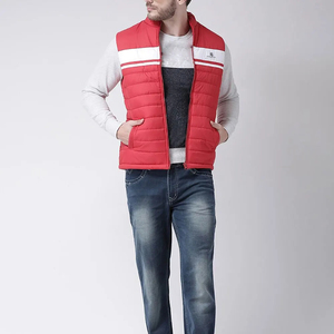 Chaleco Acolchado para Hombre, Chaqueta sin Mangas de Invierno, Cuello Alto Acolchado, Cierre de Cremallera, Ropa Casual para Exteriores 2026 - Product Image 3