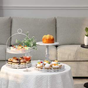 Soporte de Metal Artístico para Pasteles y Postres, Ideal para Decoración de Eventos y Arreglos de Mesa para Celebraciones, Venta al por Mayor - Product Image 4