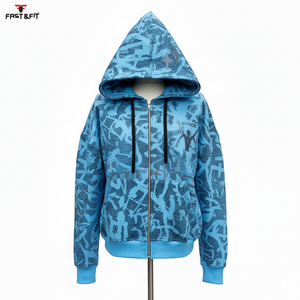 Professional Made Winter Embroidered High Quality Cotton Fleece Quick Dry Custom Made Men's Hoodies - Product Image 3