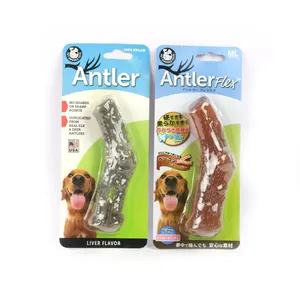 Large Alter Best Design Tough Dog Customize Logo Unique Wholesale Flavor Textured Moral Chew Bone with Peanut Butter Flavor