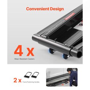 Sollevatori per Auto da 5T e 4T per Garage Domestico con Telecomando e Blocco Automatico, Altezza di Sollevamento Regolabile su 3 Livelli, 75 cm - Product Image 6